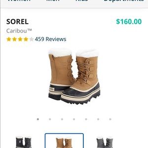 Sorel “Caribou” Boots- Brand New